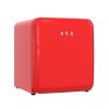 Tủ lạnh mini retro HCK BC-46R 48L – màu đỏ, cửa kín