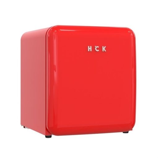 Tủ lạnh mini retro HCK BC-46R 48L – màu đỏ, cửa kín