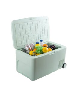 Tủ lạnh dã ngoại HCK 16L – màu xanh mint, tay kéo