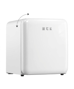 Tủ lạnh mini retro HCK BC-46R 48L – màu trắng, cửa kín