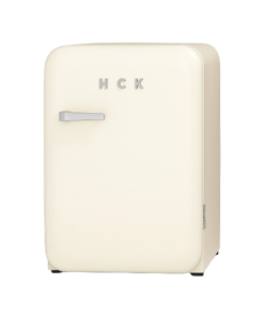 Tủ lạnh retro HCK BC-130RDA 107L – màu kem, tay nắm