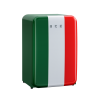 Tủ lạnh retro HCK BC-130RDA 107L – Italy Flag