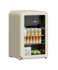 Tủ lạnh đồ uống HCK SC-130RD-S 115L – màu kem, cửa kính