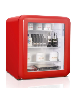 Tủ mát HCK SC-46R-S 48L – màu đỏ, cửa kính