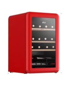 Tủ rượu retro HCK SC-70R-S 70L – 22 chai, màu đỏ